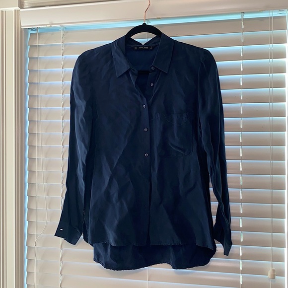 NEVER WORN ZARA BUTTON DOWN - Picture 2 of 4